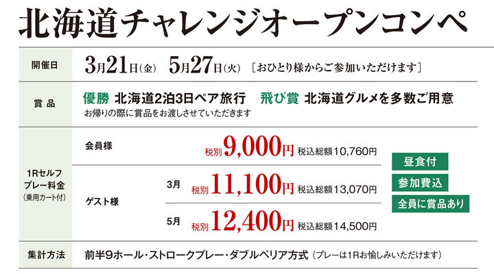 北海道チャレンジ