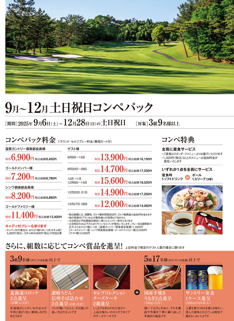 コンペパック料金
