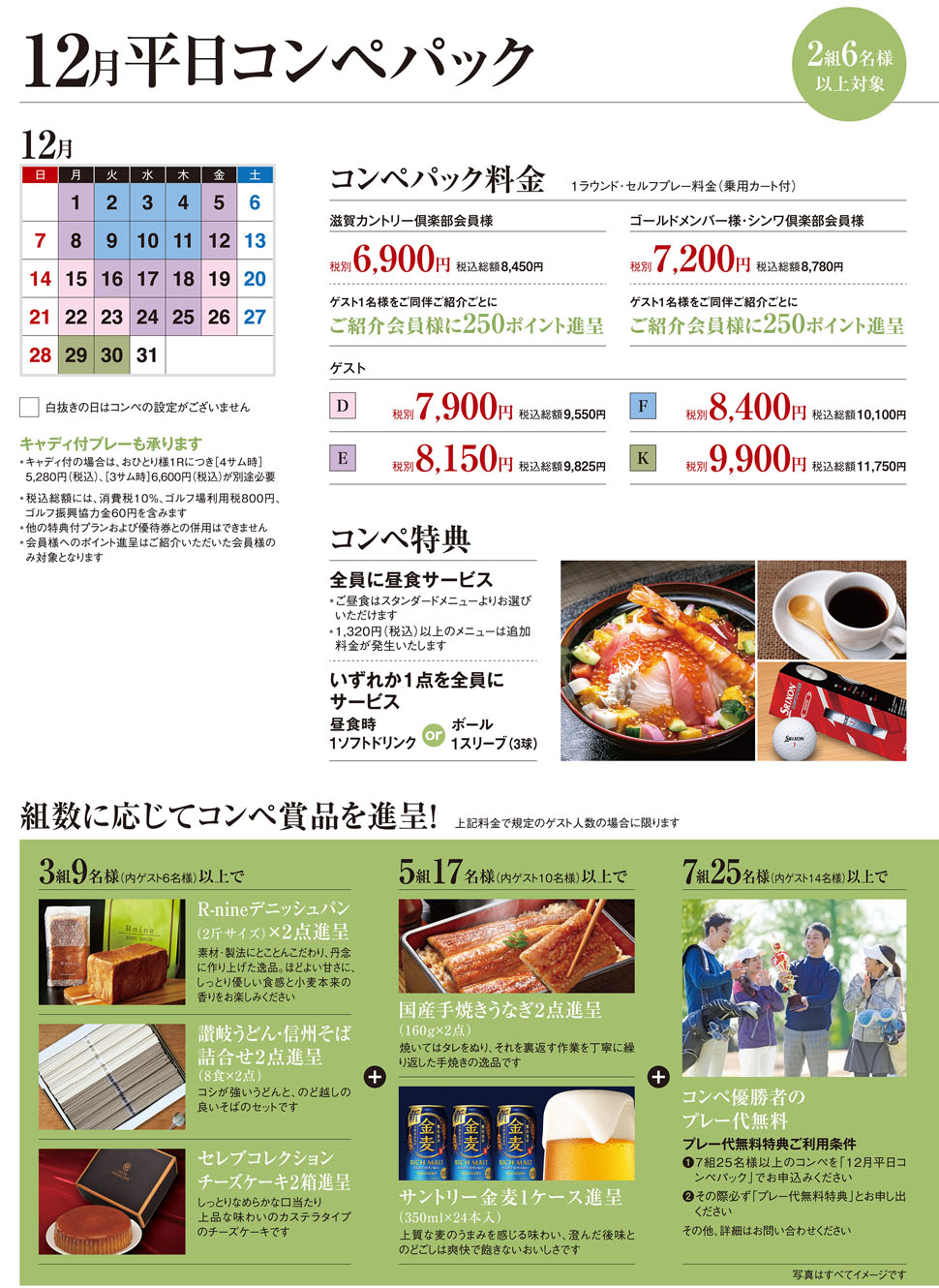 コンペパック料金