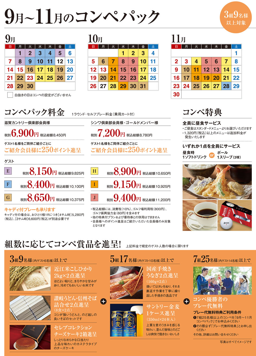 コンペパック料金